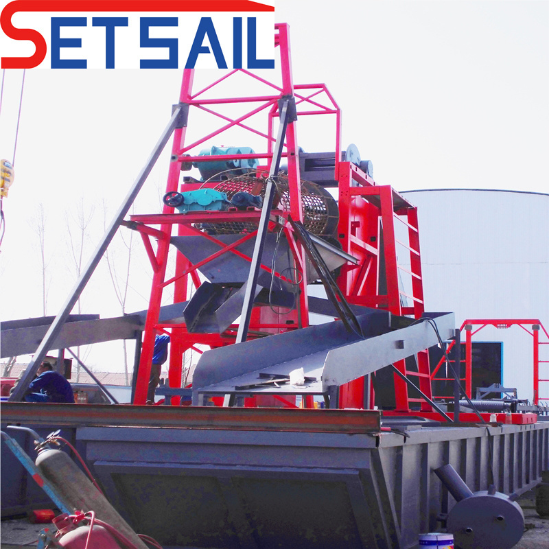 Chain Bucket River Mining Dredger for Mining Project