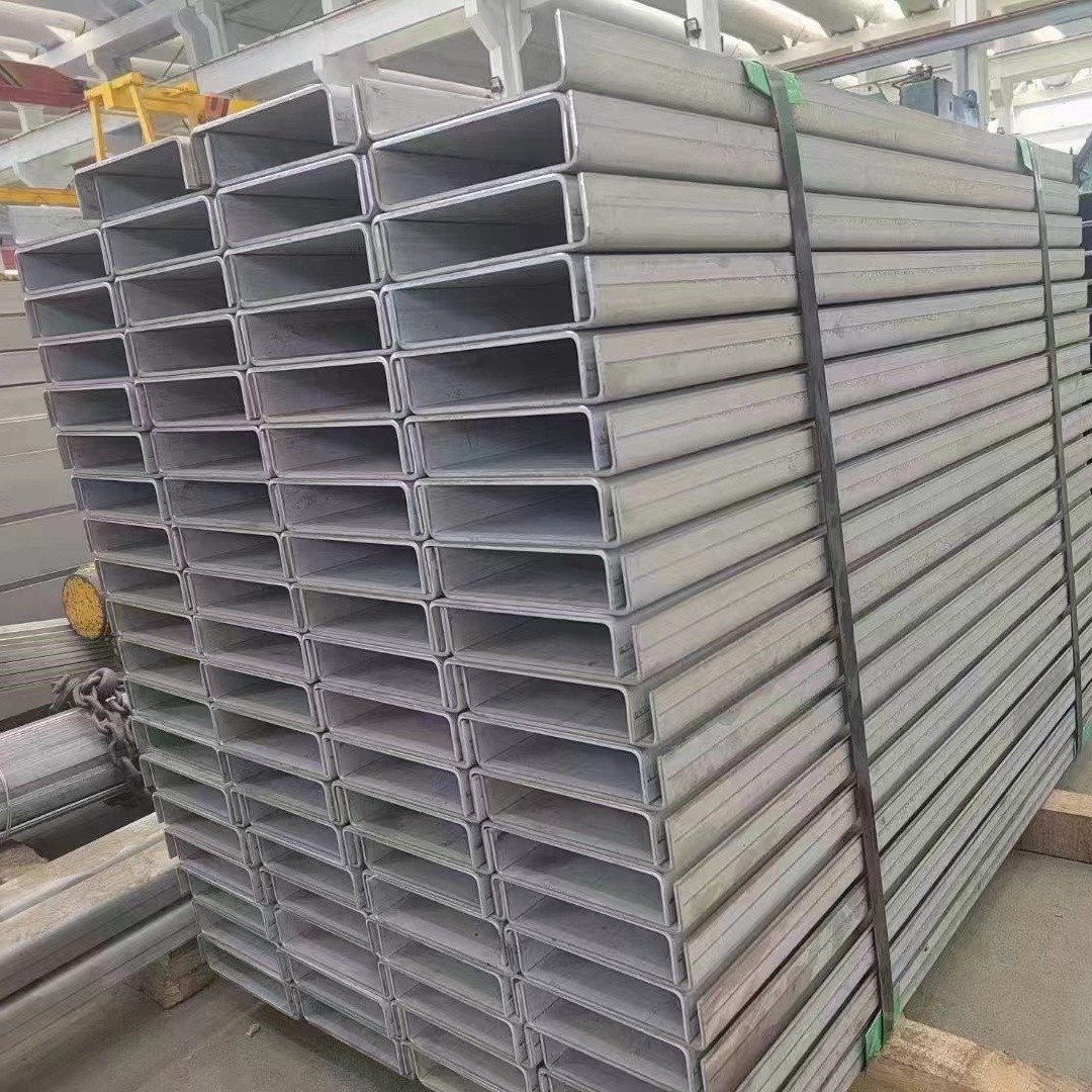 C Channel SS316L 200X75X10 ASTM A276 TP316L Stainless Steel U Channel Bar