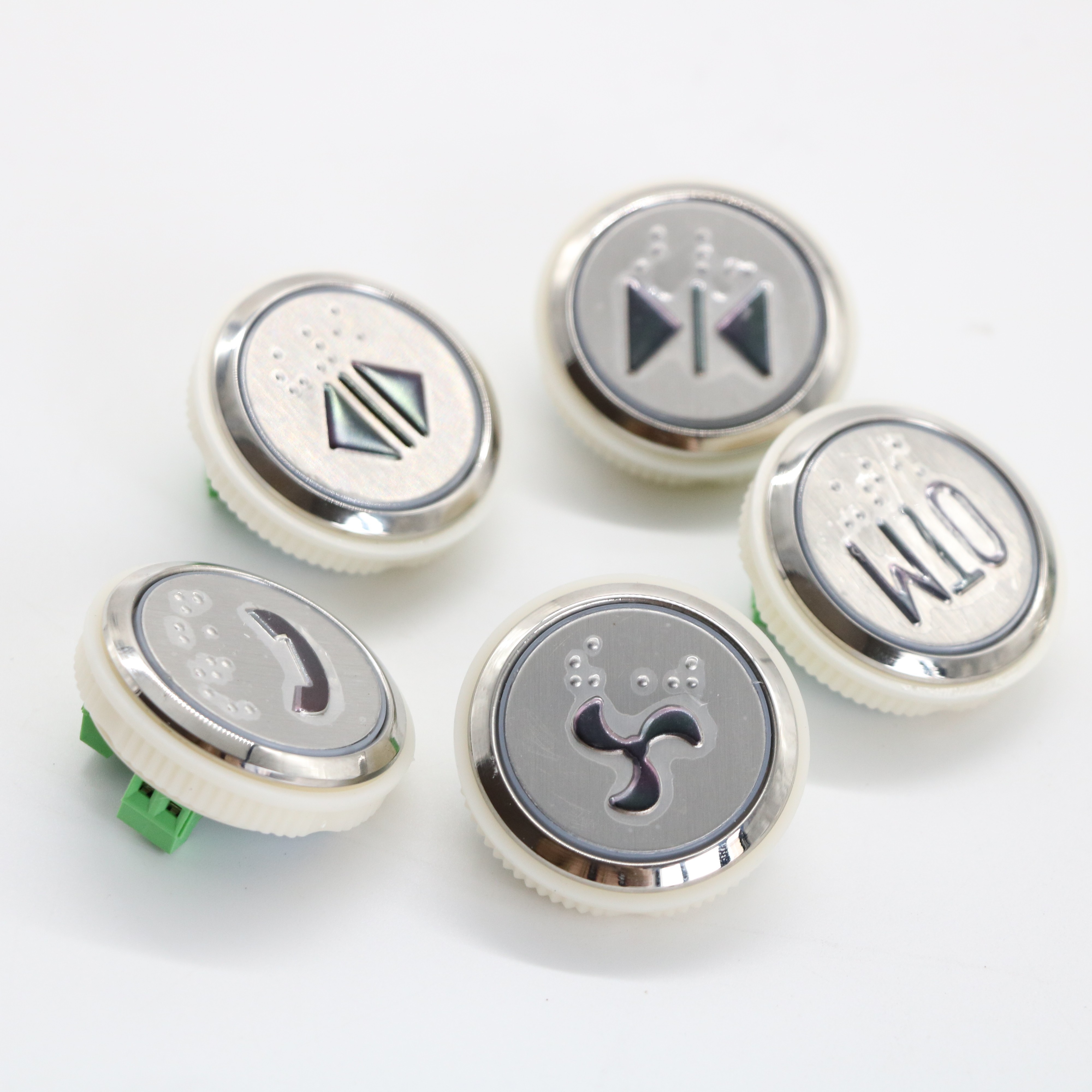 High Quality New Elevator Controller Elevator Push Button Braille Button Lift Spare Parts