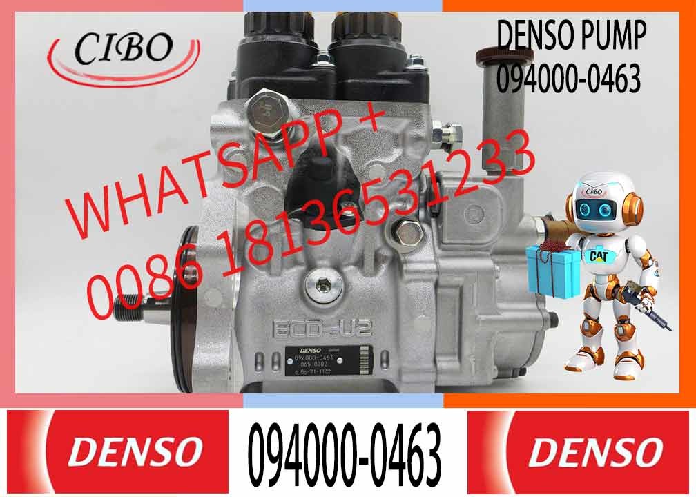 High Quality Common Rail Fuel Pump 094000-0463 diesel fuel injection pump 0940000463 For Excavator Diesel PC400-7