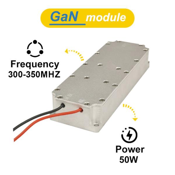50W GaN RF Module 300-350MHz for Anti-Drone Defense | High-Power UAV Signal