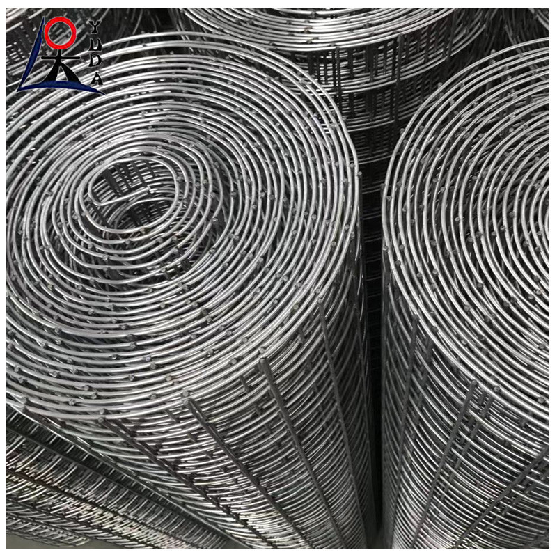 Galvanized Welded Wire Mesh Fence Roll 2x2 Fine Wire Diameter