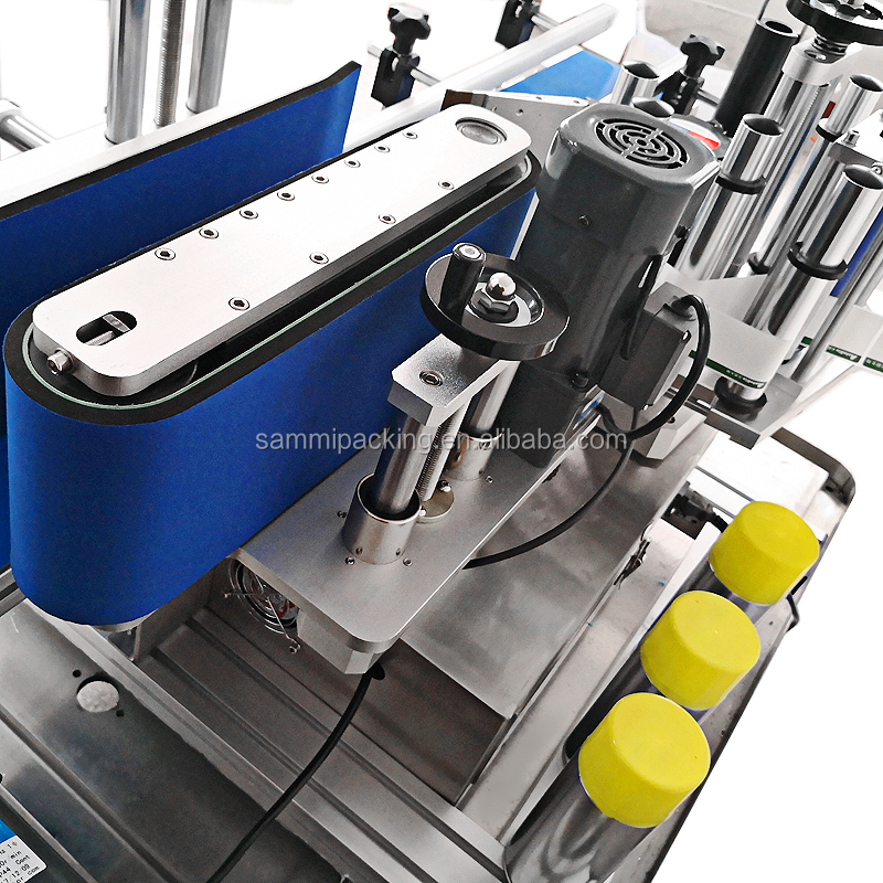 the lower price and hot sale tabletop automatic labeling machine for round bottle
