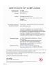 Shanghai MH Electric Co., Ltd. Certifications