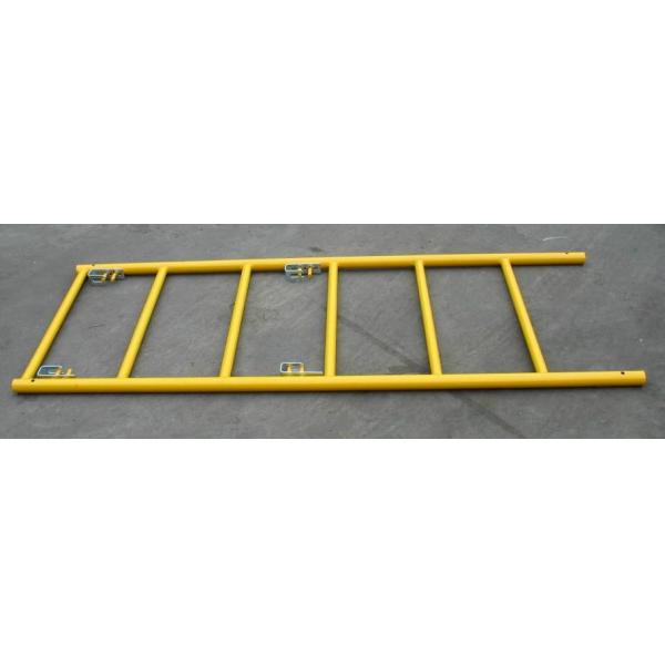 Quality Movable Walk Thru Scaffolding Frames For Building / Ladder Scaffolding System for sale