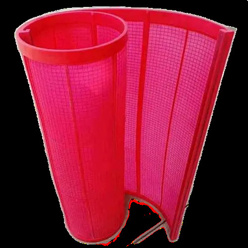 1235mm*750mm Polyurethane Fine Screen Mesh For High Frequency Vibrating Screener