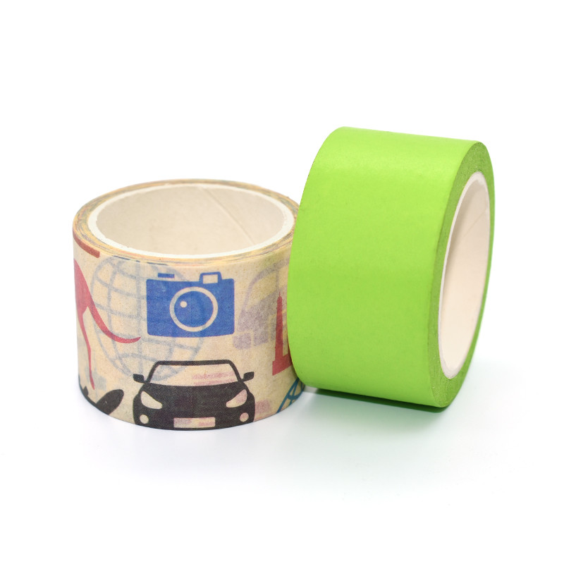 Colorful Writable China Custom Design Waterproof Washi Paper Tape Box Set In Bulk