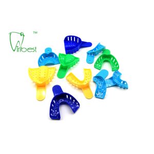 ABS Material Complete Denture Tray With Tapping Holes