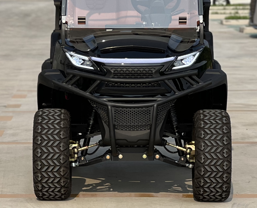 Outdoor Playground Electric Golf Cart Chinese 4 Passenger Hunting Buggy with Custom Body and Lifted Design