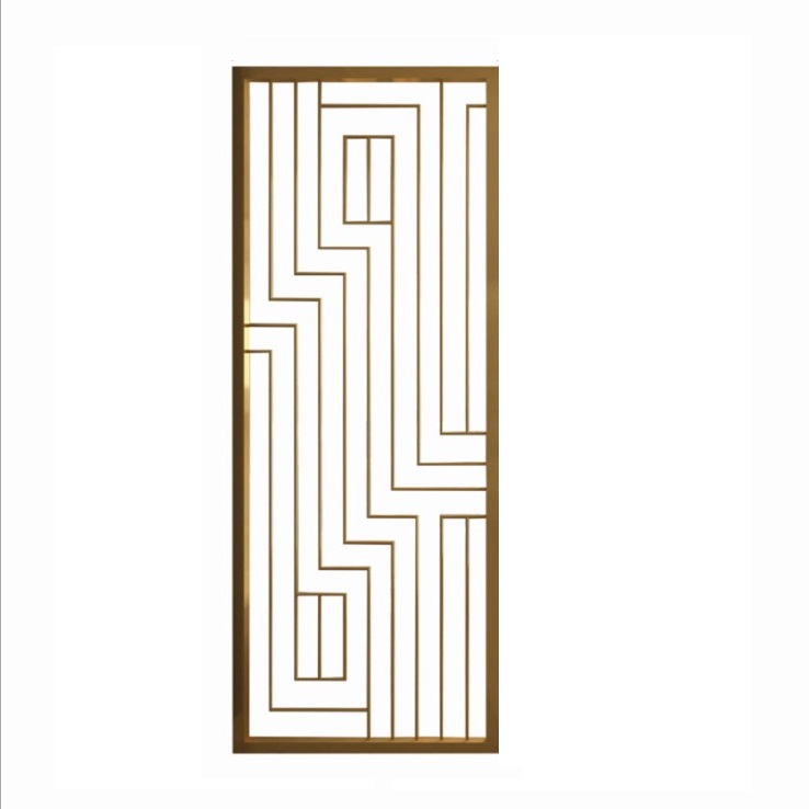 Decorative Partition Indoor Hotel Metal Privacy Screens