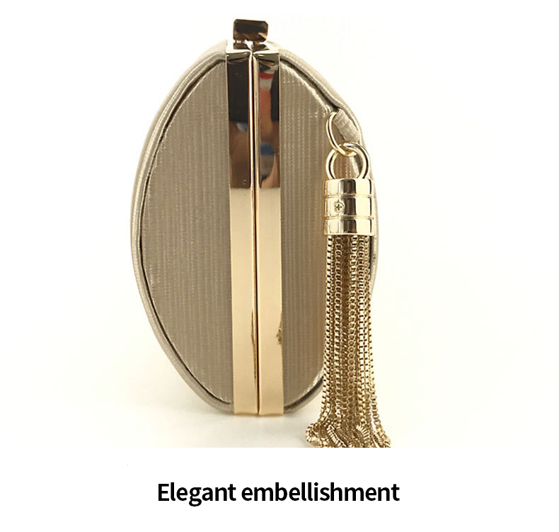 Women's Luxury Tassel Envelope Satchels for Evening Events Bridal Ladies Party Purse