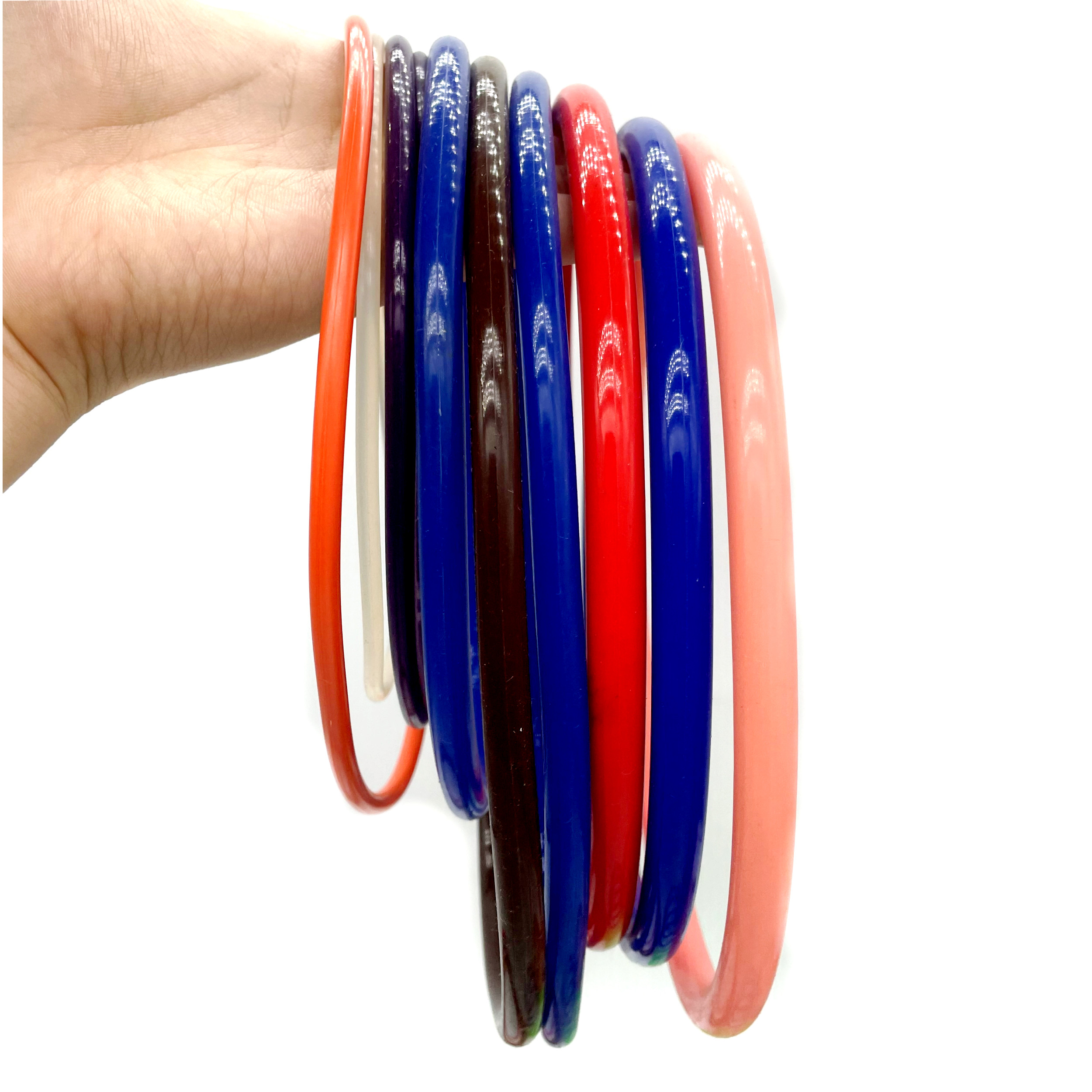 12mm colored Durable 40~90 Shore A silicone NBR EPDM O Ring Rubber Seal