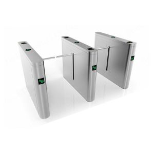 Flow Access Control Turnstile Barrier Gate Fingerprint Face Recognition System
