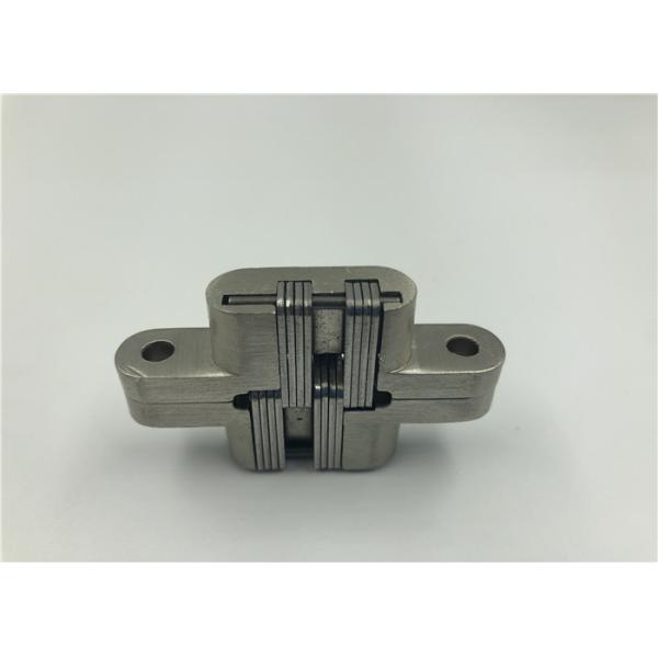 Satin Nickel SOSS Invisible Hinge With Complete Flush Look 13x60x9mm