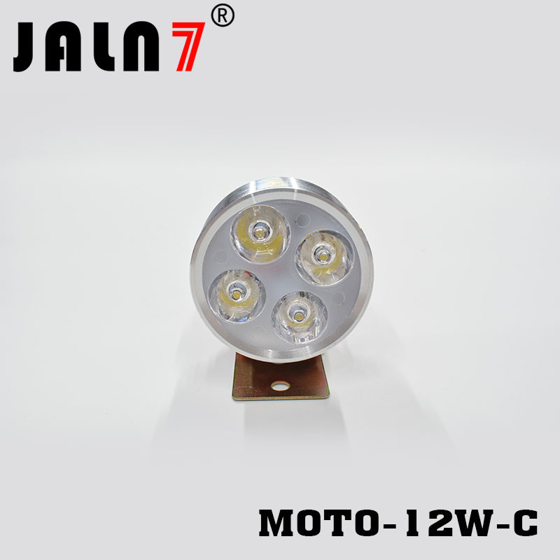 Motorcycle Headlight Led JALN7 12W Driving Lights Fog Light Off Road Lamp Car Boat Truck SUV JEEP ATV Led Light