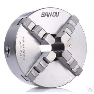 KM High Precision Self Centering 4 Jaw Lathe Chuck