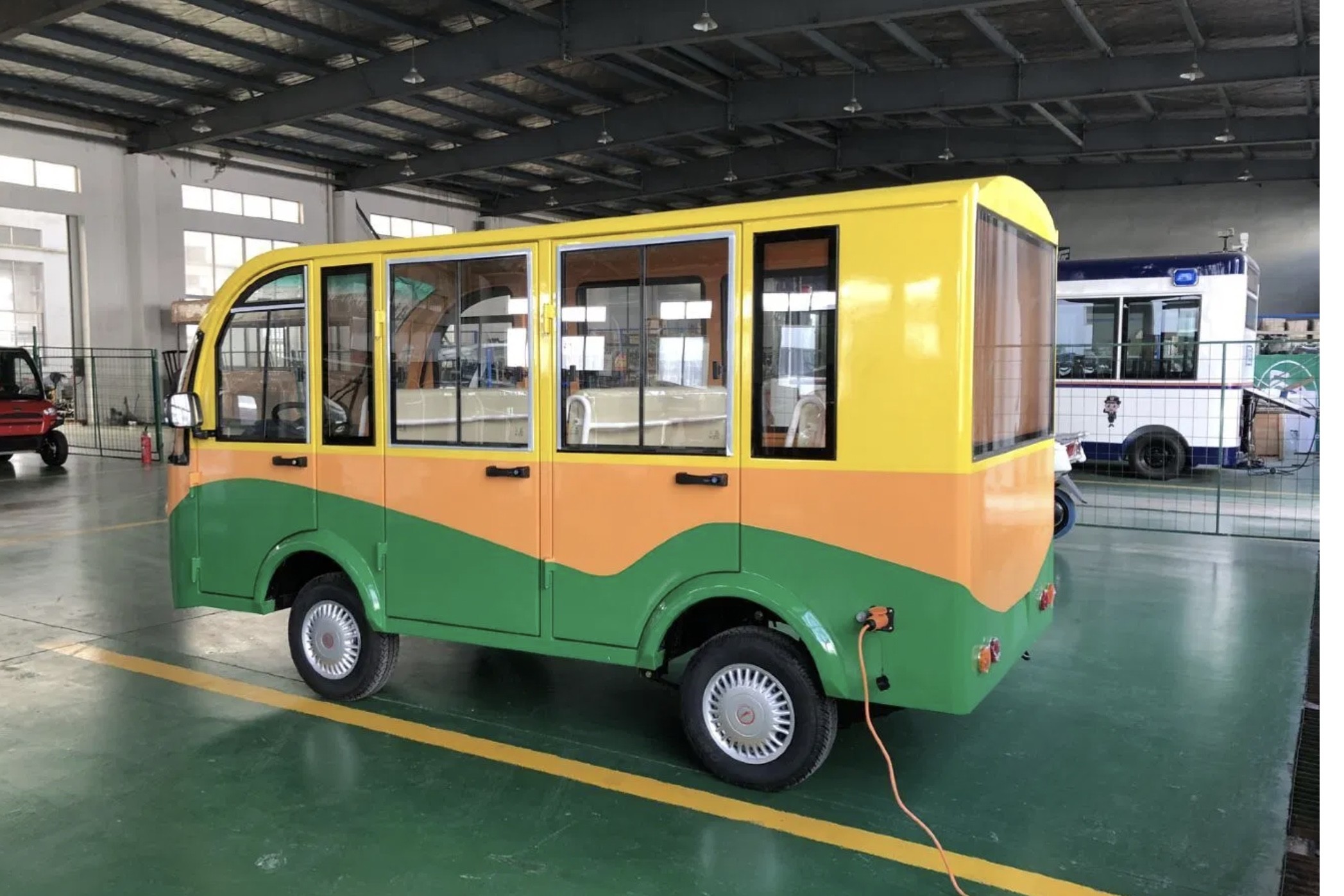 10 Passenger Mini Go Kart Pickup Buggy Electric Tourist Sightseeing Car
