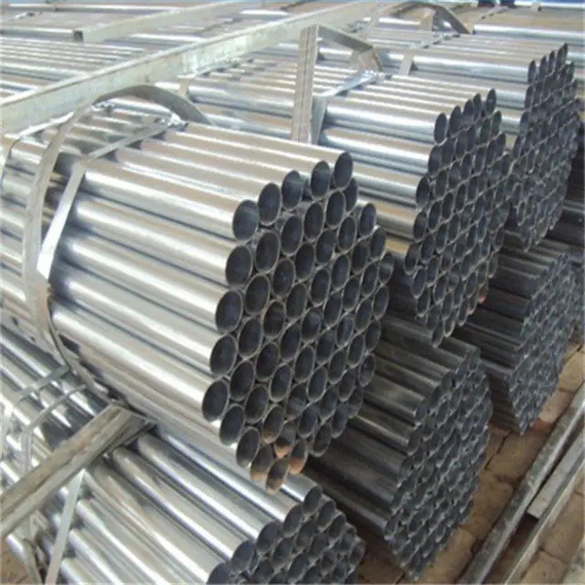Beveled Galvanized Steel Products 165mm Galvanized Steel Gas Pipe Anti Corrosion