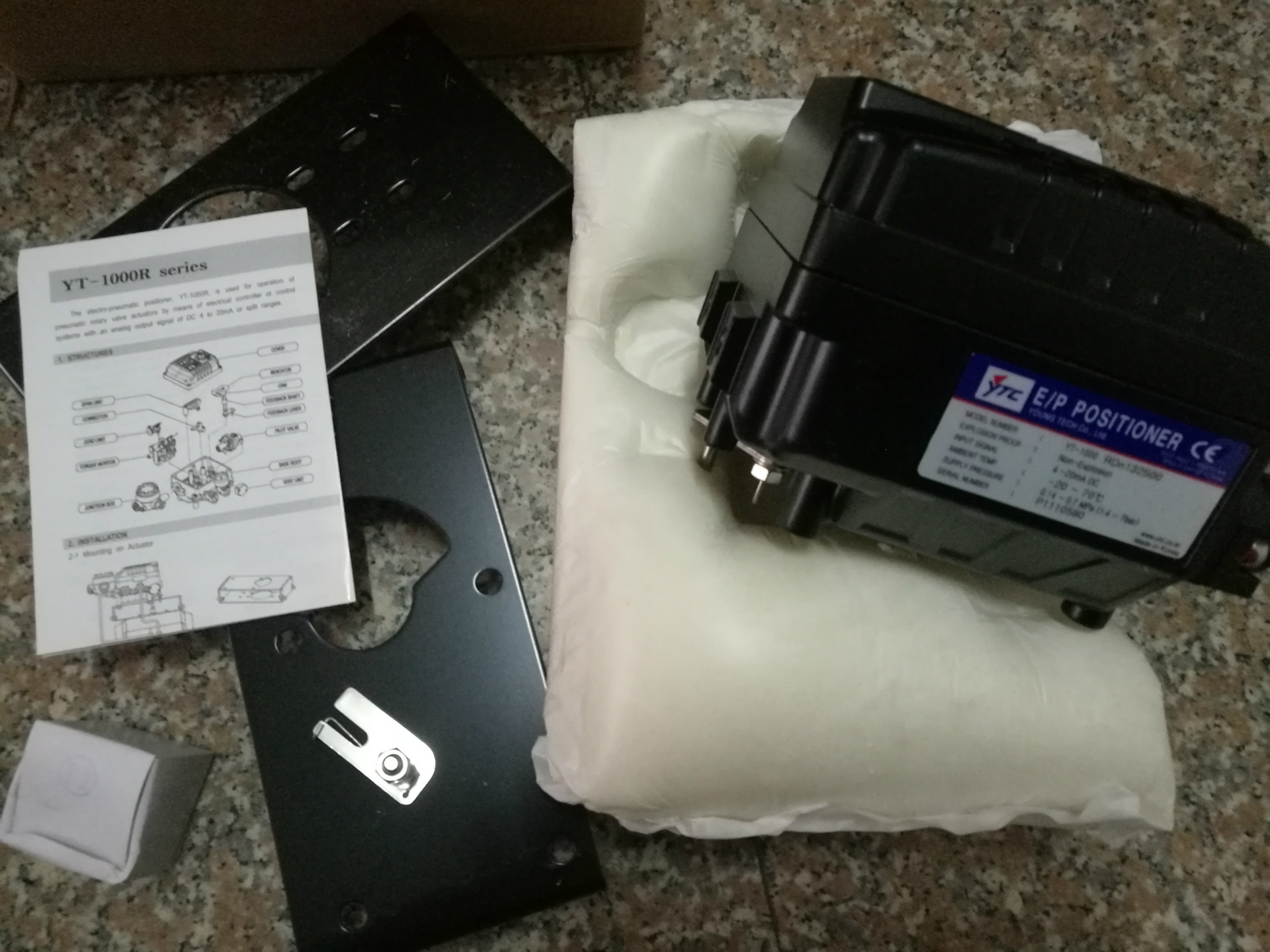 Rotork Ytc Electro-Pneumatic Positioners Yt-1000 / Yt1050