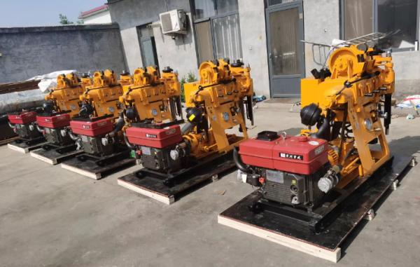 High Efficiency Mobile Water Well Drilling Rigs , GK 200 Horizontal Drilling