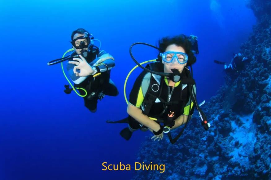 Thruster Adjustable Speed Underwater Diving Scooter With Safety Net Hood