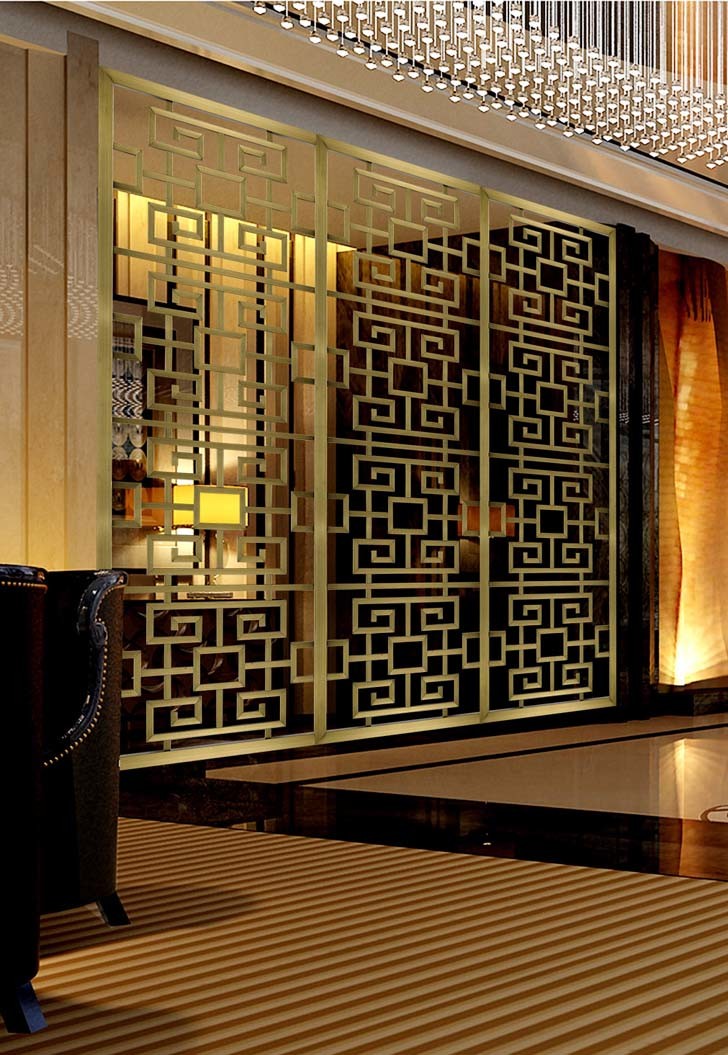 Antique Copper Stainless Steel Perforated Panels For Sunshades/Louver/Window Screen