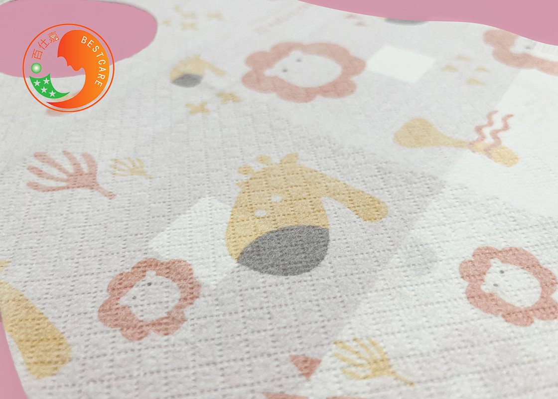 Sanitary Disposable Baby Bibs Non Reusable Sleeveless Custom Disposable Bibs