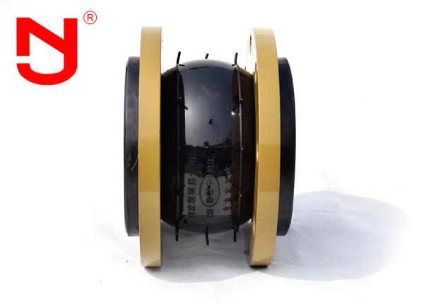 Galvanized Flange Single Sphere Rubber Expansion Joint Improving Thermal