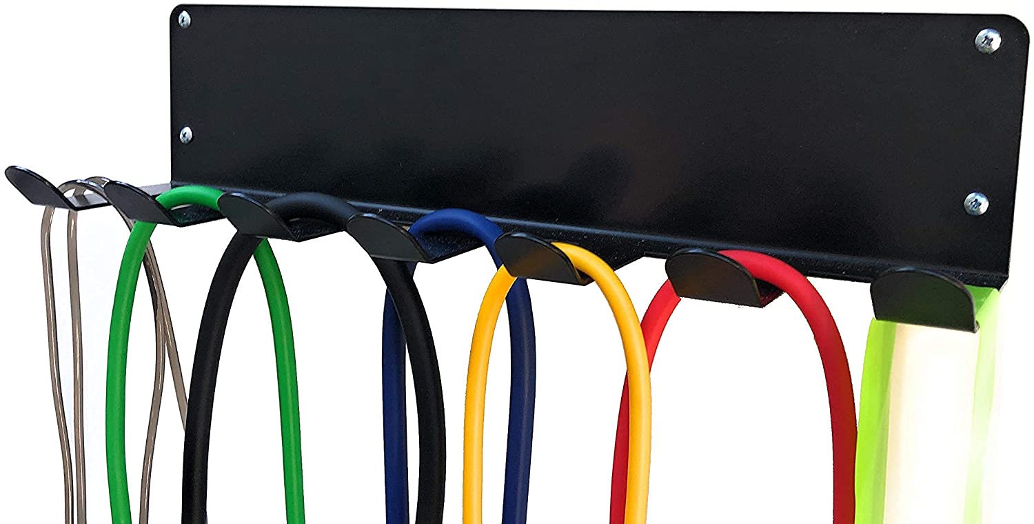 Gym Home Rack Wall-mounted Organizer Storage Holders Racks for Multi-Purpose Workout Gear