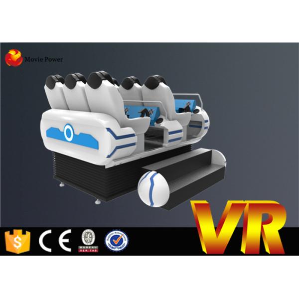 6 seats Electric system 9d movie theater with latest design for shopping mall
