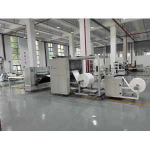 Non Partitioned Pleating Paper Folding Machine