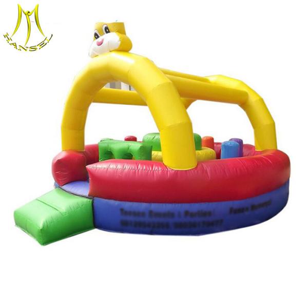 Hansel hot selling commercial inflatable jumping bouncer castle inflatable
