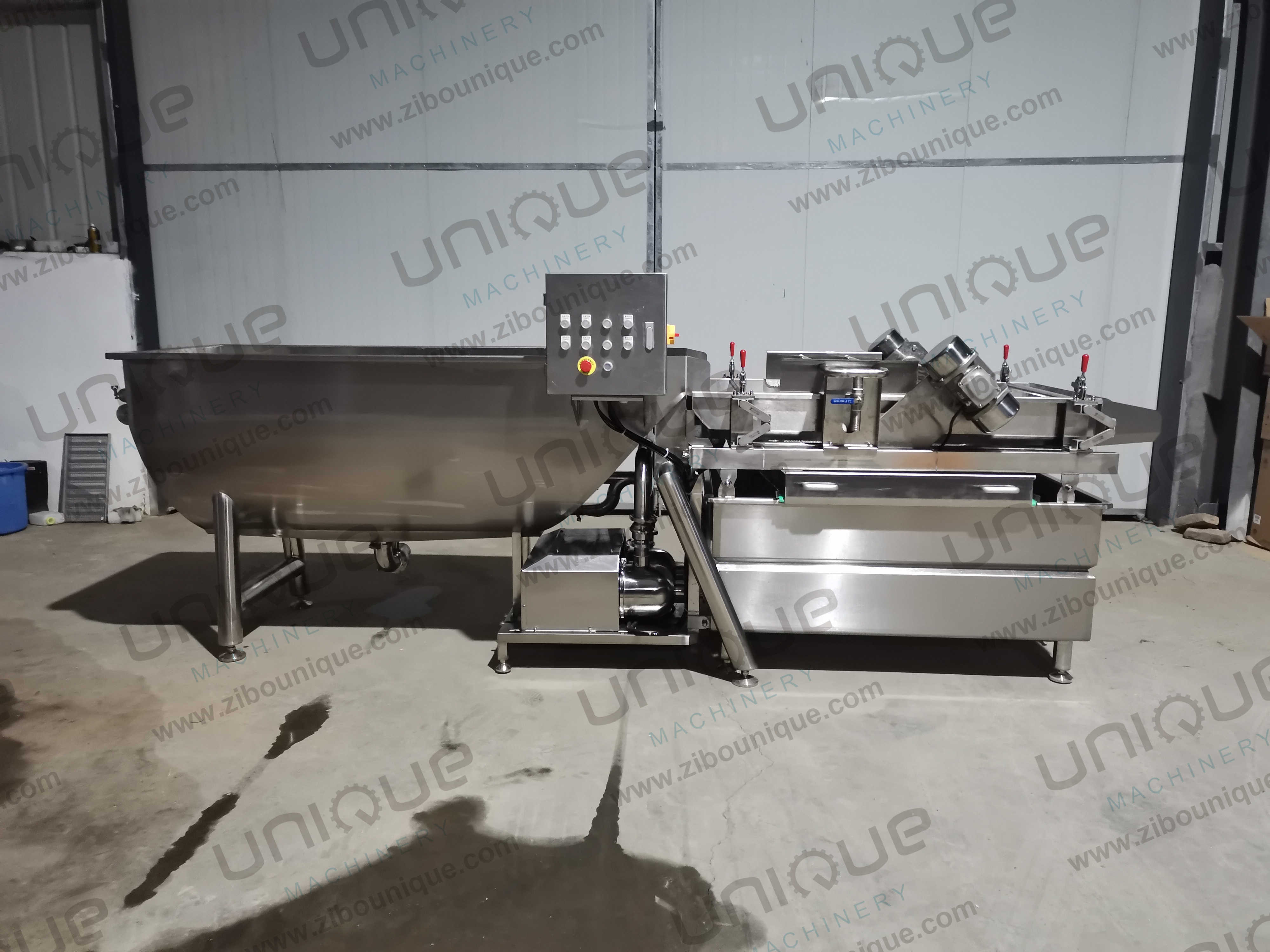 2021 Stainless Steel 316 Leafy Vegetable Production Line for Cabbage Washing Machine