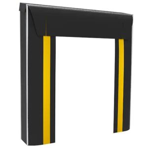  Heavy Duty Steel Structure Inflatable Dock Shelter Fire And UV Resistant Rectangular Shape High Quality PVC Adjustable Manufactures