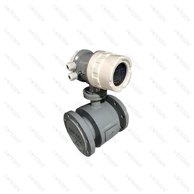Digital Sanitary Electromagnetic Flow Meter Electromagnetic Water Sensor DN80