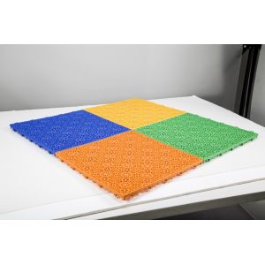 Multifield PP Interlocking Playground Mats Recyclable No Bulging Or Cracking