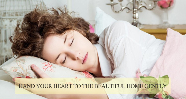 Modern Upholstered Fabric Box Design Wooden Bed