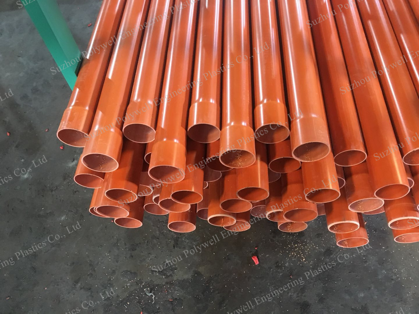 Fully Automatic Customized PVC UPVC Plastic Single Wall Solid Water Pipe Production Line Making Machine Equipment