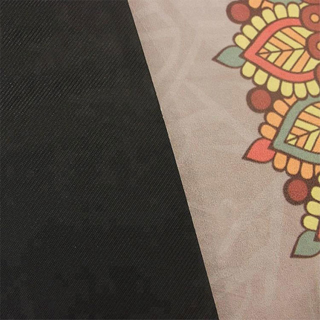 Non - Slip Durable Rubber Sheet Roll Suede Women Beginners Yoga Mat