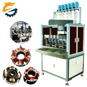 Fully Automatic Stator Coil Winding Machine with Motion Control and 10 KG Max.