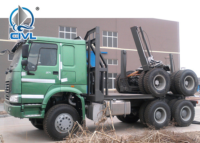 SINOTRUK HOWO 50 Ton 6x4 Logging Truck Log Carrier Truck Engine 290/336/371/380/420hp