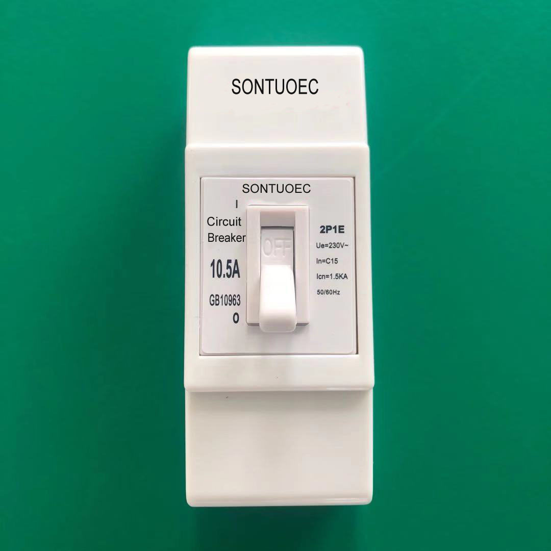 Sontuoec MCB Circuit Breaker 2p Panel Mounting 230V