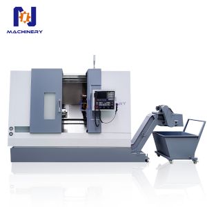 TCK56Y CNC Slant Bed Turn Mill Center 4 Axis CNC Lathe With Power Turret
