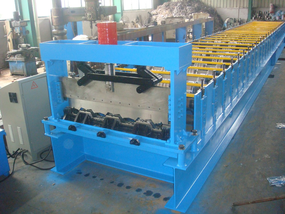 Steel Structure Metal Floor Deck Roll Forming Machine Cold Roll Forming Machine