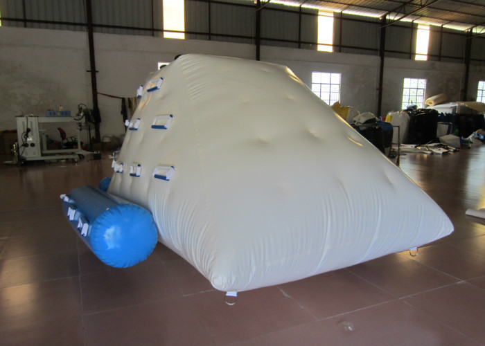 Inflatable Water Toys Iceberg 4 X 2m , Attractive Outdoor Games inflatable iceberg water park for sale