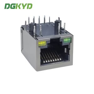 DGKYD111B002BA2A1DBKN RJ45 Ethernet Connector 100Mbps Interface Network Socket