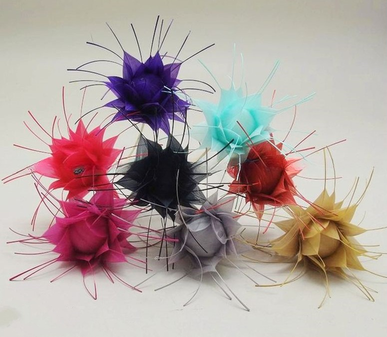 Get Your Goose Feather Flower Mount Shipped with DHL UPS FEDEX EMS TNT