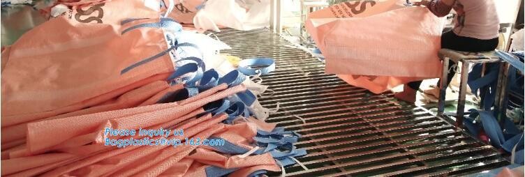 high capacity document pouch 1700kg extra strong circular woven polypropylene industrial big bags 1000kg, BAGEASE PACKAG