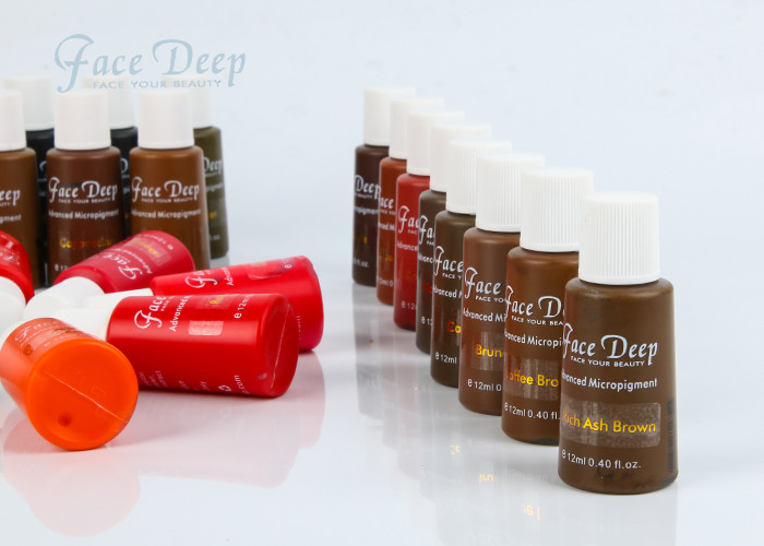 12Ml / Bottle Face Deep Magic Black Semi Cream Permanent Makeup Pigments