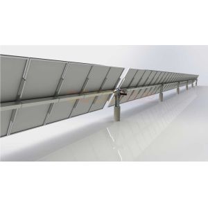 6kw Single Axis Solar Tracker Components Slew Drive Solar Panel Mounting